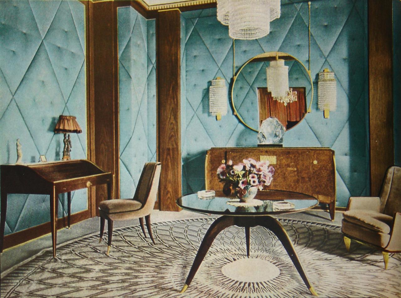 Art Deco Splendor: Roaring Twenties Living Room Design Ideas
