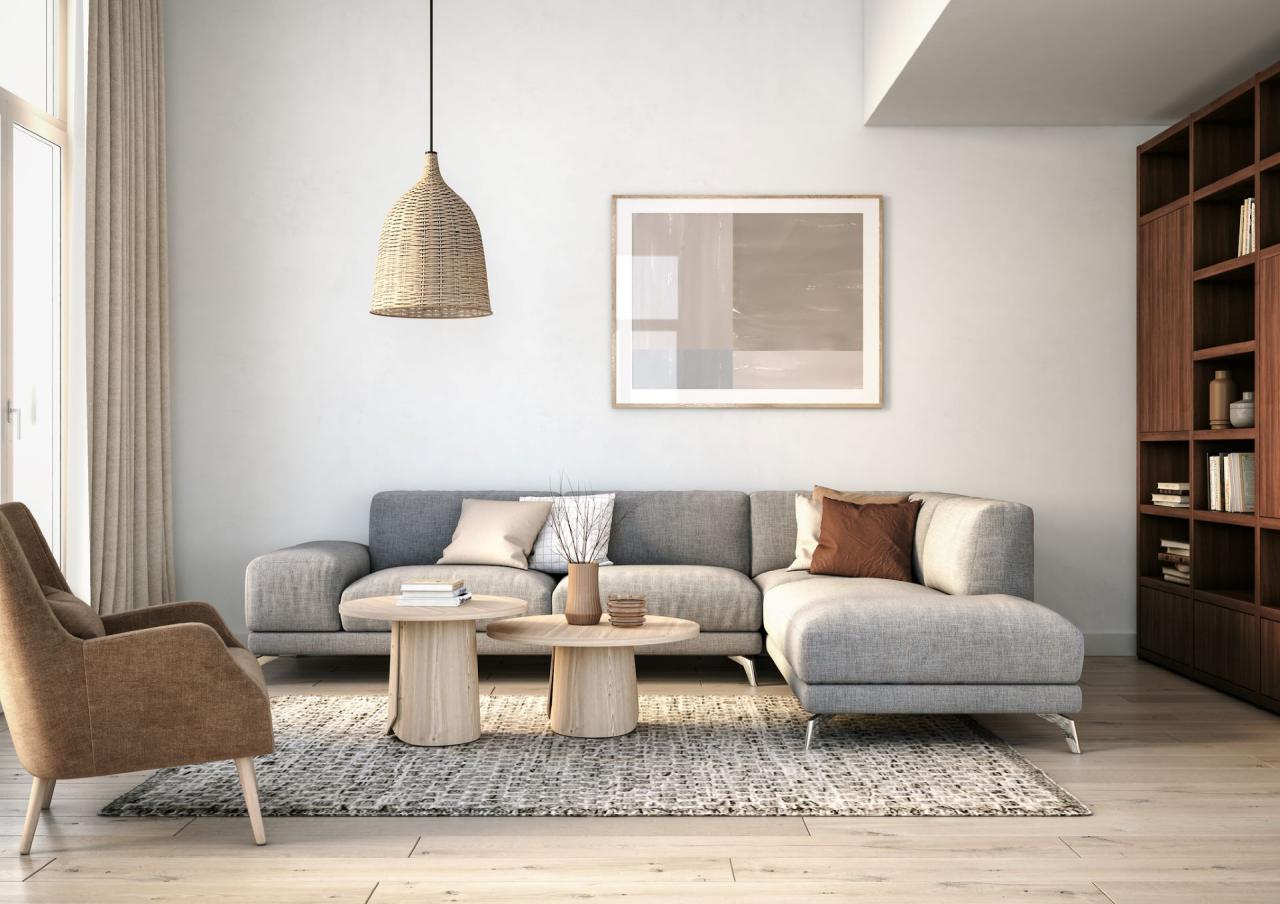 Minimalist living room modern havenly interior style minimalism scandinavian mid century