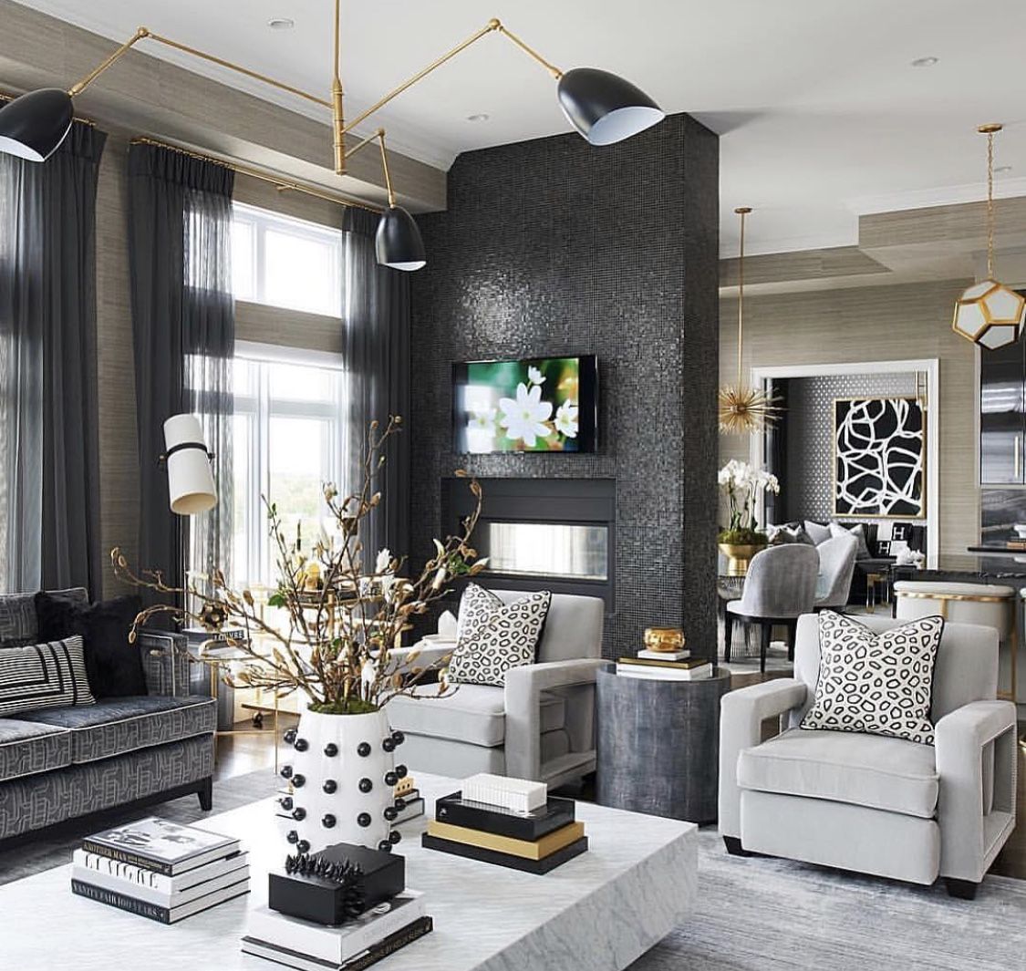 Monochrome Living Room Design Ideas for Timeless Sophistication