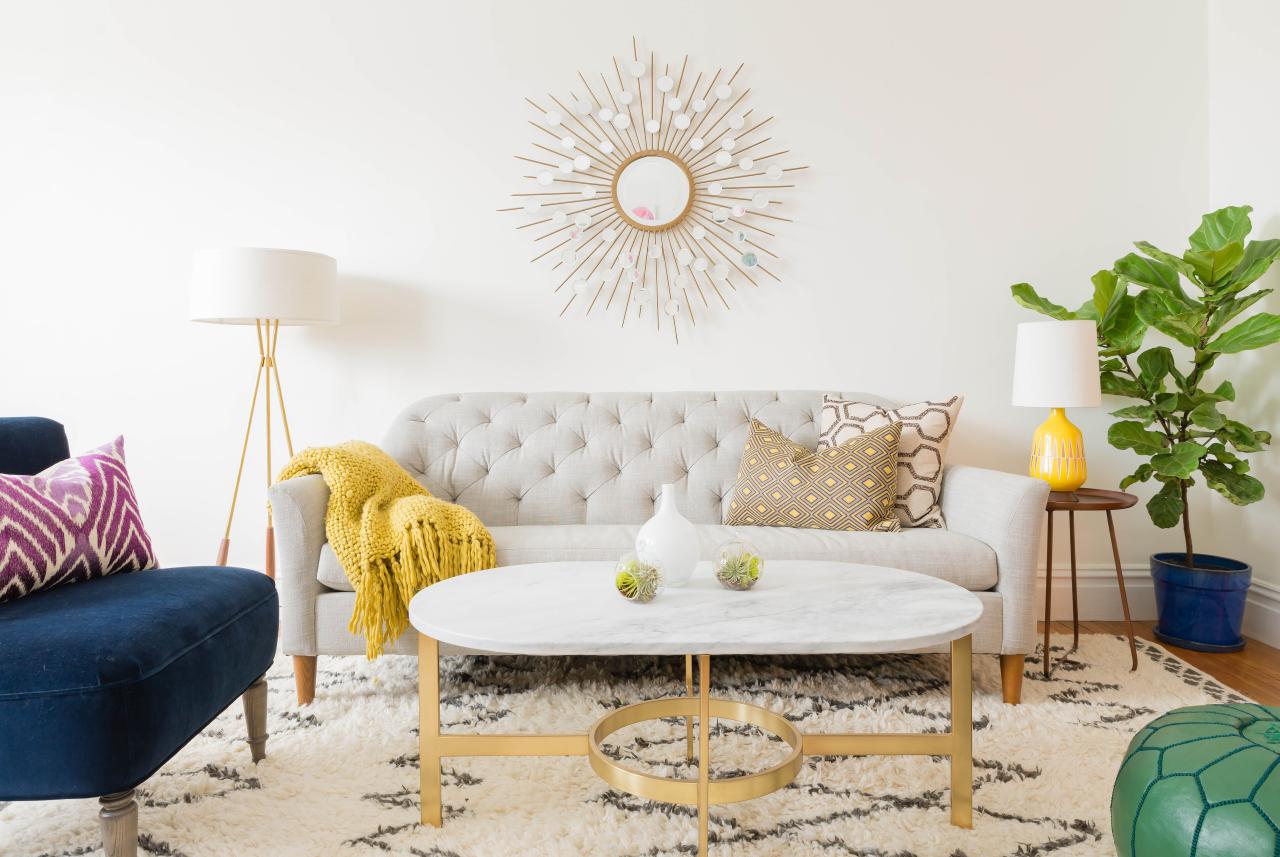 Boho Minimalism: Simple Living Room Design Ideas with Bohemian Flair