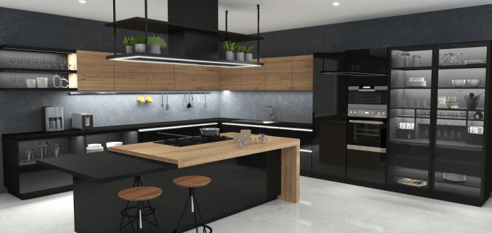 Kitchen eco friendly contemporary refrigerators beach designs cabinets look built interior integrated house interiors manhattan kitchens modern cabinetry wood custom