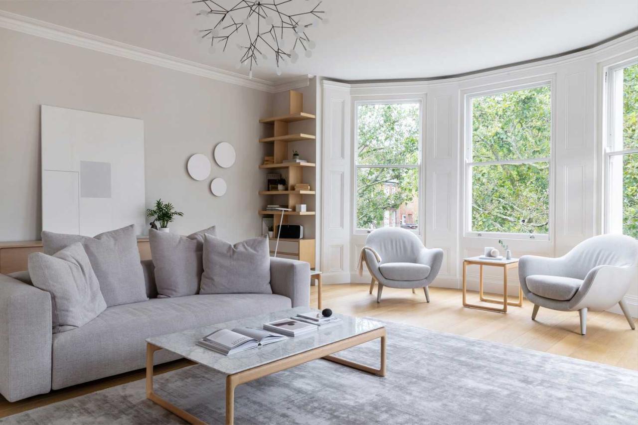 Scandinavian style living room grey decor wallpaper interior livingroom scandi modern rooms minimalist designs inspiration kitchen wallpapers lamp pendant tips
