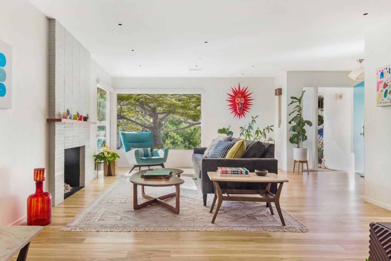 Mid-Century Modern Living Room Design Ideas for Retro Elegance