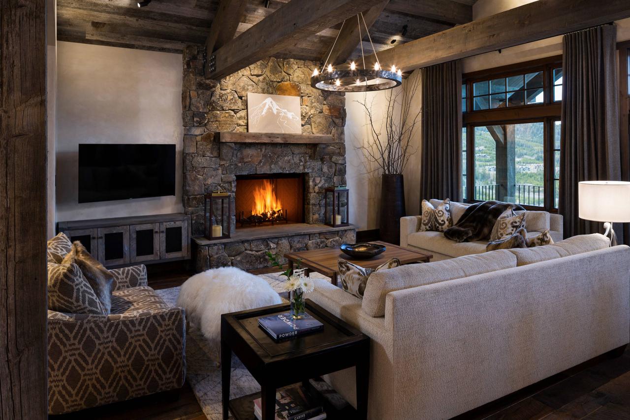 Beam room fireplace living barn corner hand mantel mantels decor hewn rustic mantle beams traditional farmhouse family remodel rooms uploaded