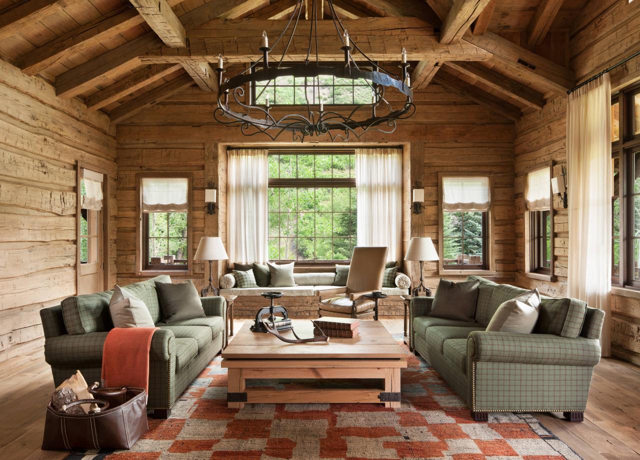 Rustic Industrial: Combining Rustic Charm with Urban Edge in Living Room Design Ideas