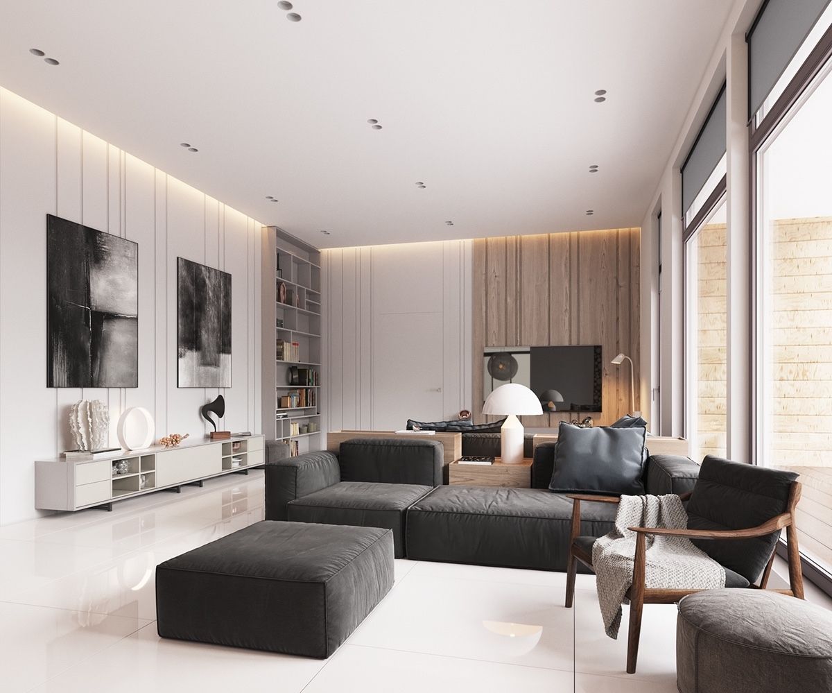 Minimalist interior scandinavian muted living room color decor designs minimalista influences colour modern quarto concept space lounge designing combining decoração