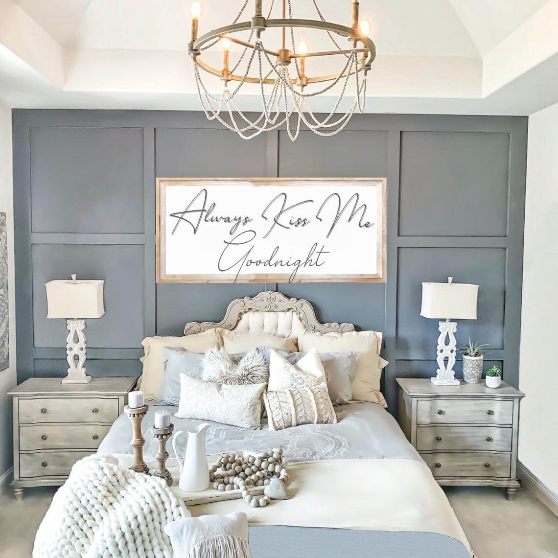 Bedroom couples sherwin williams batten peppercorn homebnc goodnight cozy wifey moss wal makeover via