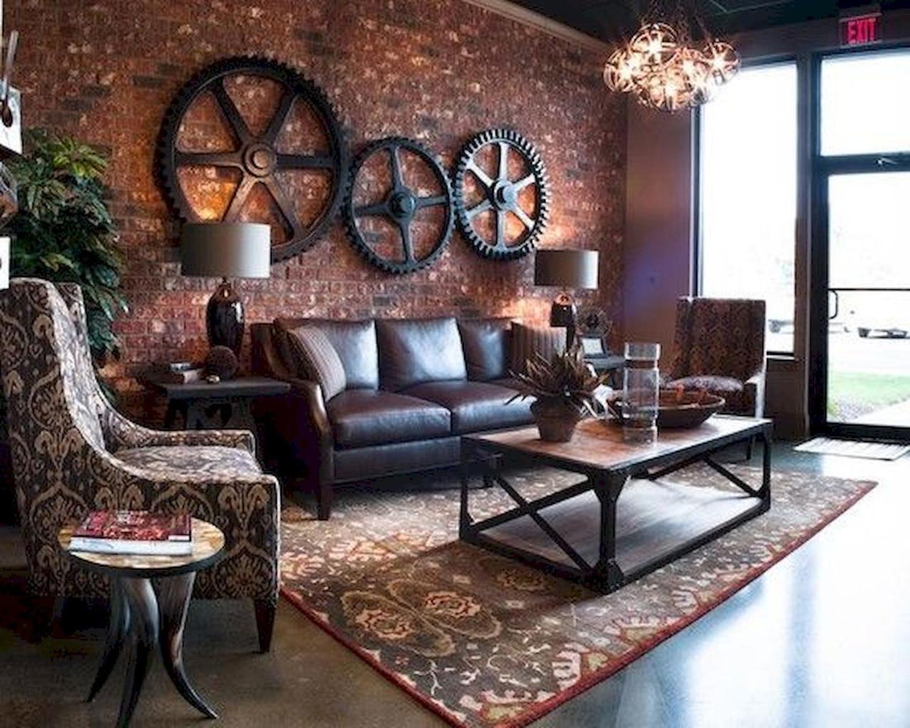 Industrial Glam: Warehouse-Inspired Living Room Design Ideas
