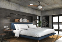 Industrial Chic Bedroom Design Inspiration