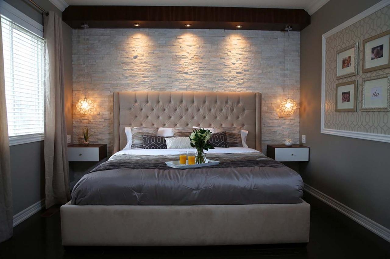 Bedroom master retreat blue luxurious project aston carla designer designed interior