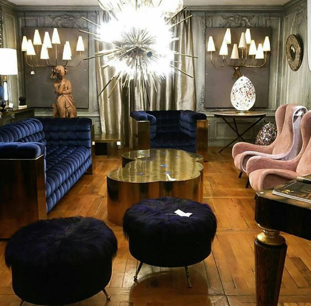 Old Hollywood Glam: Vintage Living Room Design Ideas
