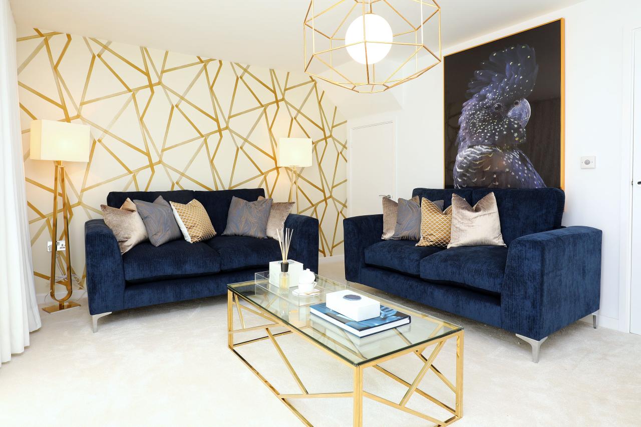 Gold Living Room Ideas