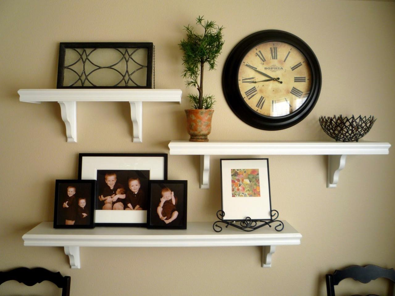 Living Room Shelf Decor Ideas