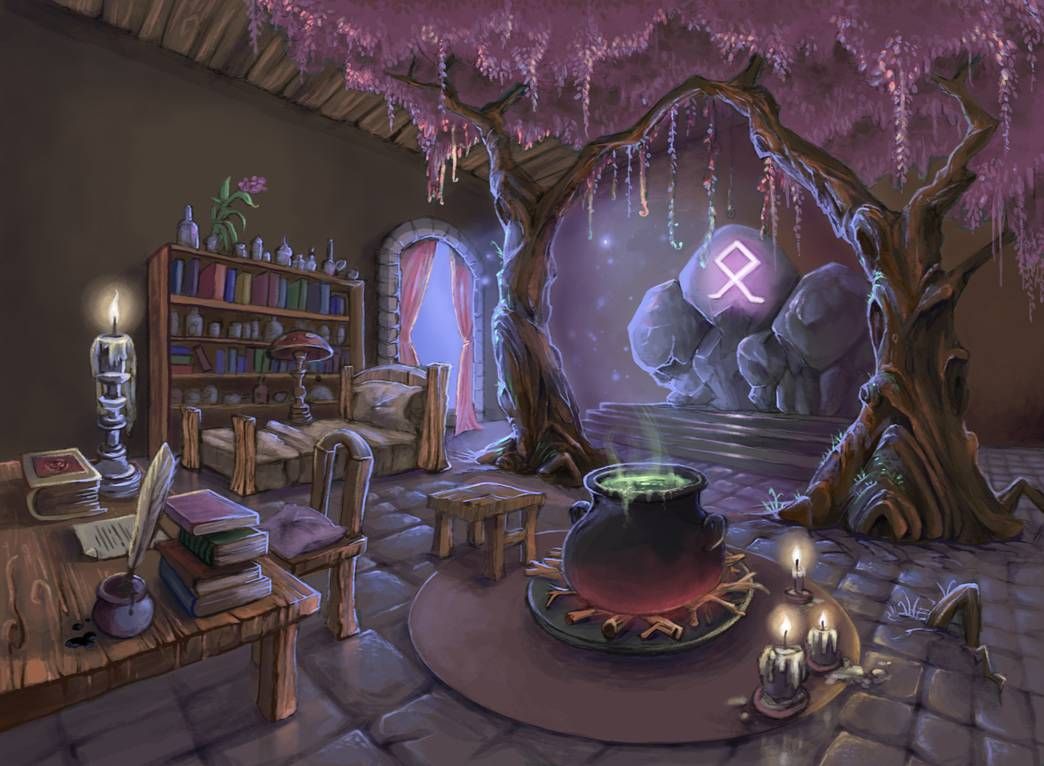Witchy Living Room