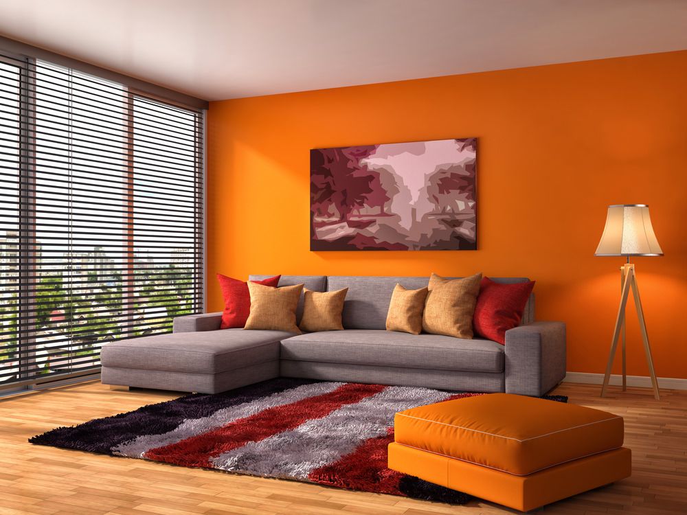 Burnt Orange Living Room Ideas