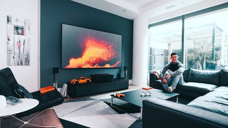 Smart Living Room Design Ideas with High-Tech Innovations