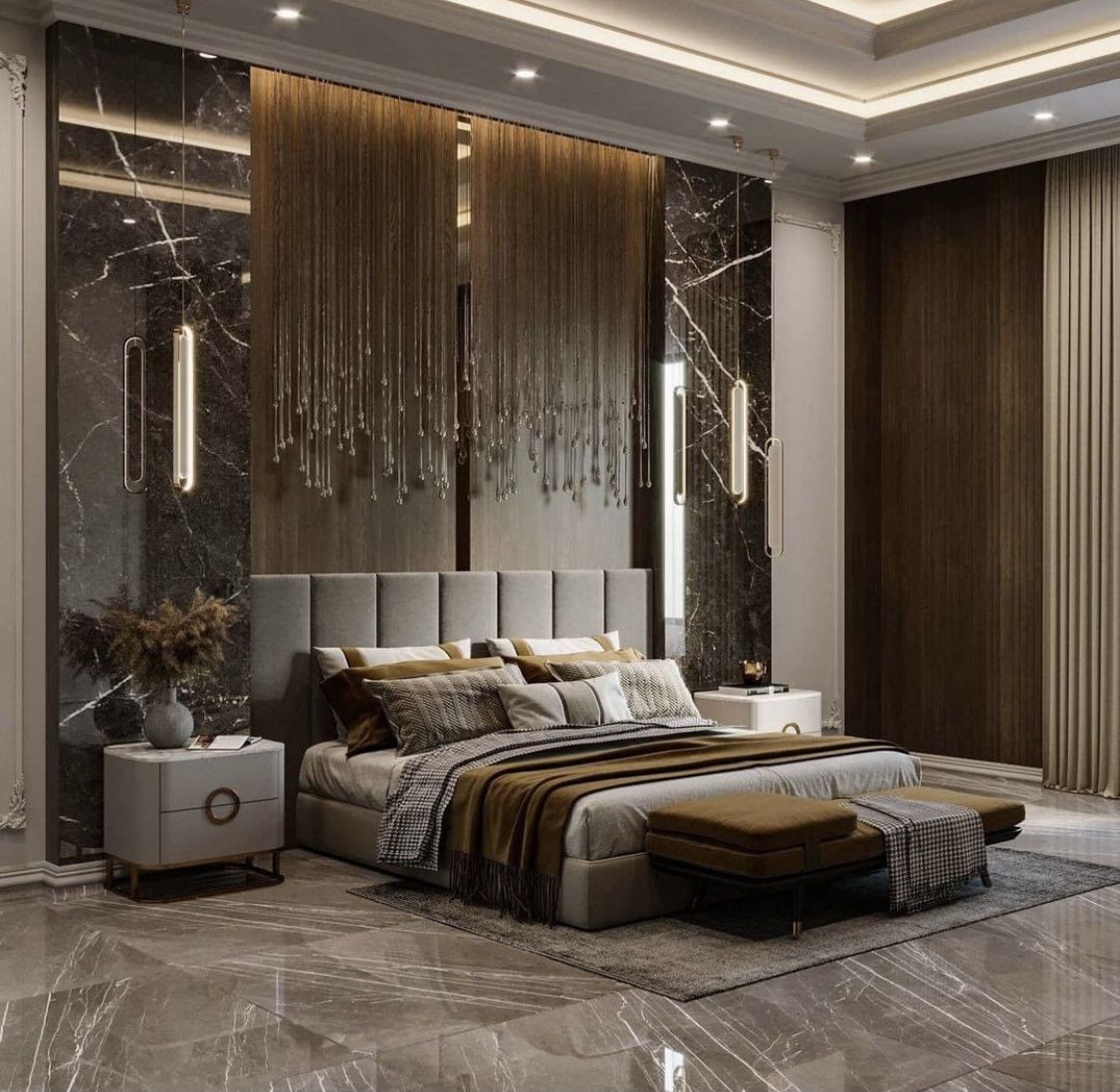 Luxury modern interior bedroom bedrooms luxurious master furniture contemporary choose board moroccan