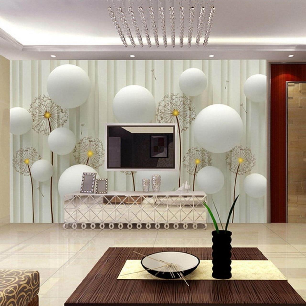 Simple Wallpaper Design For Living Room