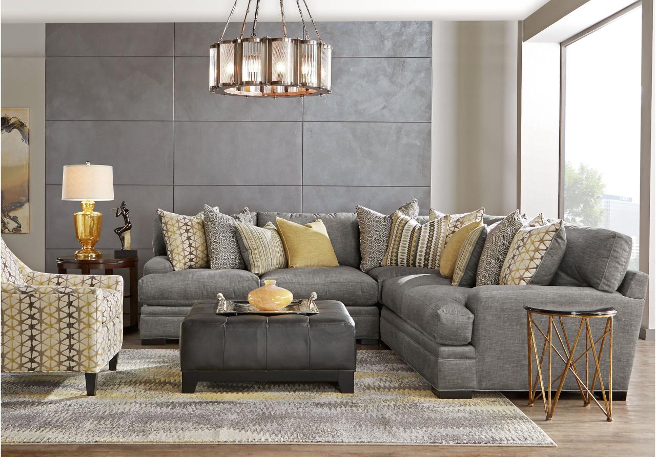 Sectional curved decorating arrange accent