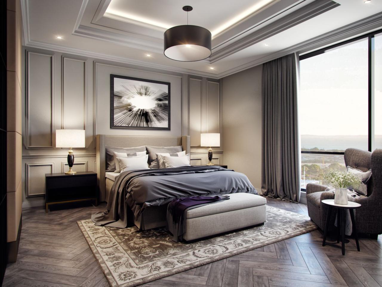 Bedroom timeless interior elegant