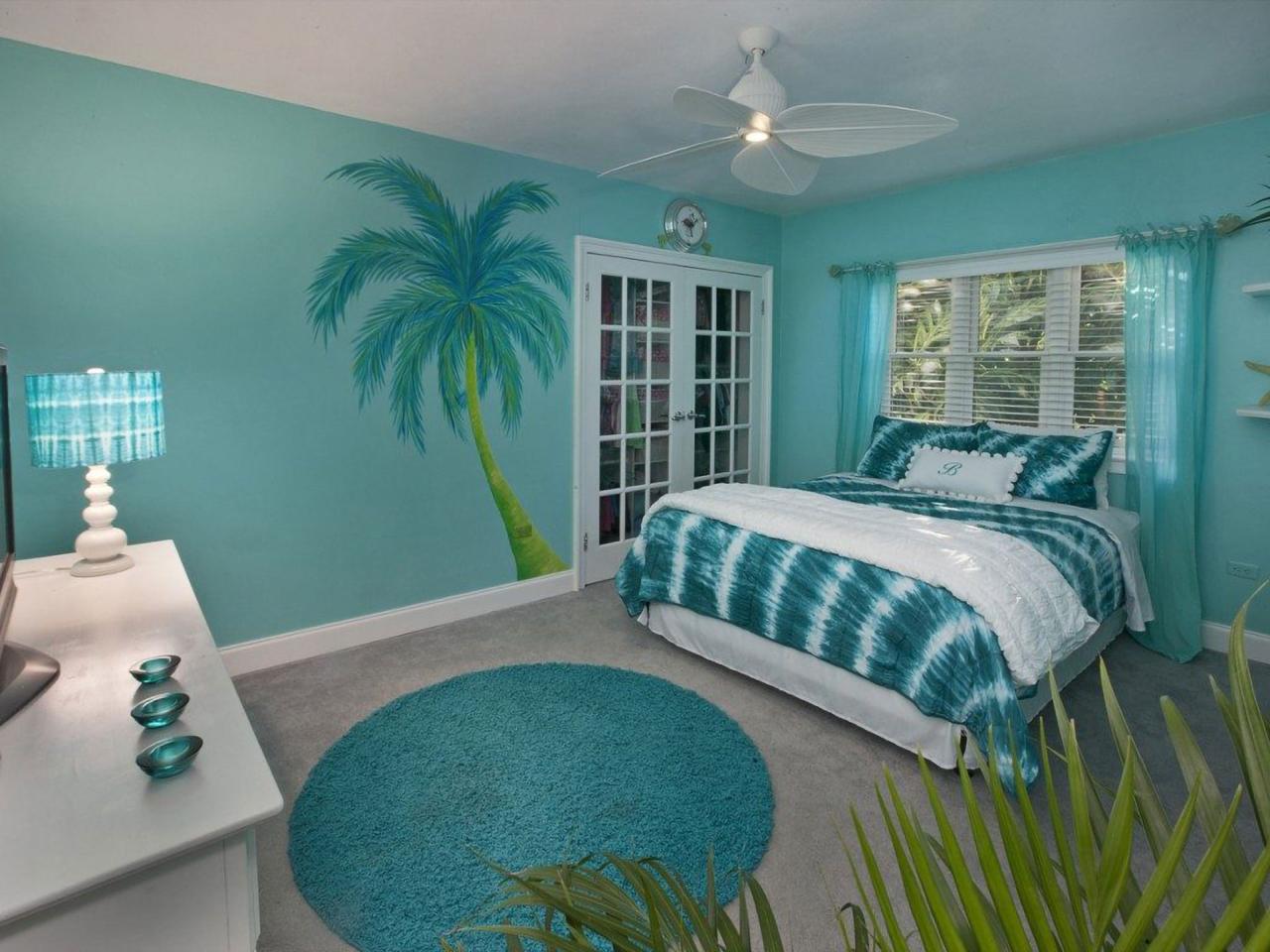 Beach bedroom themed blue bedrooms ceilings house painted interior style decor ceiling away take soft