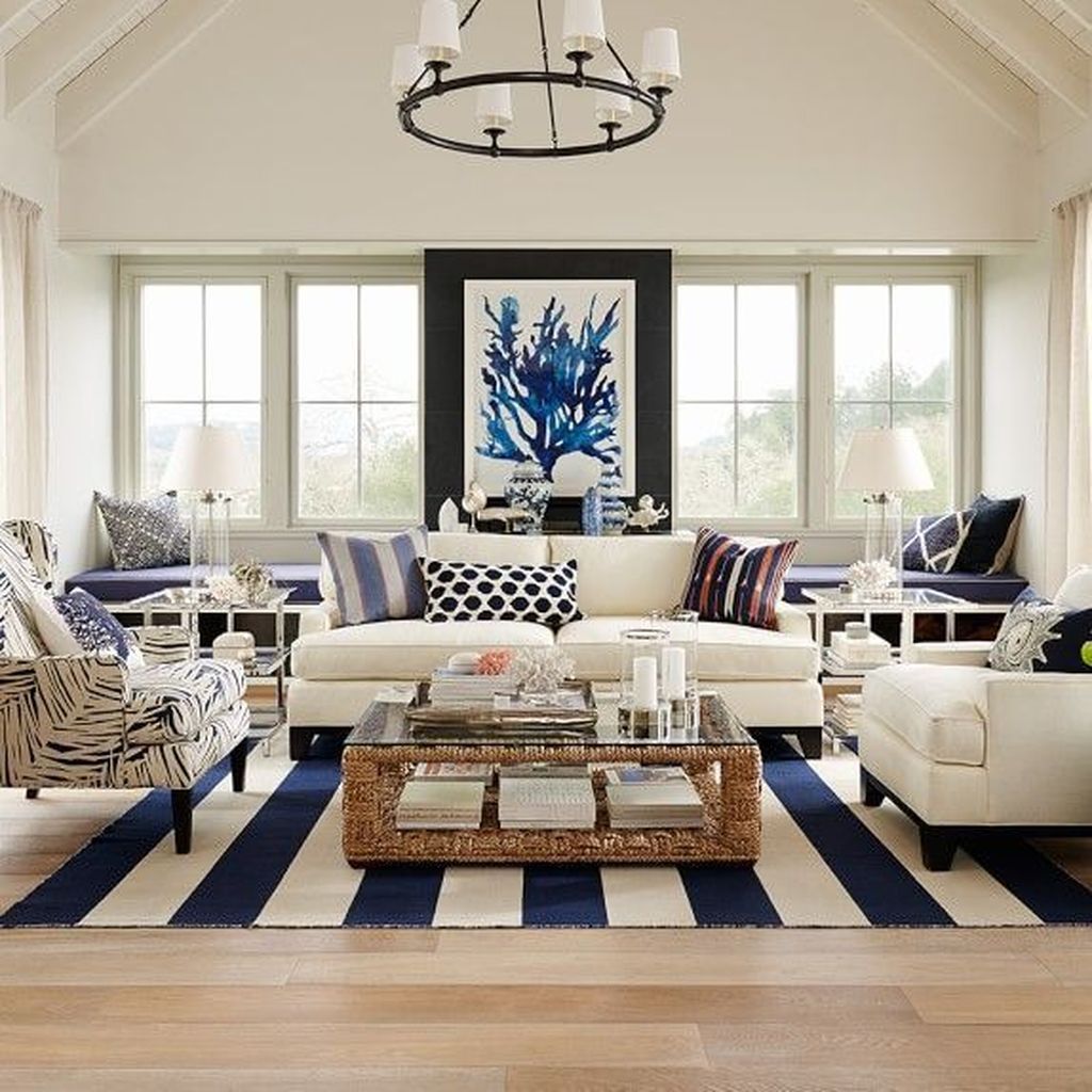 Coastal Style Living Room