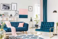 Room navy decor blue pink living aqua jade reveal family house jo goal inviting warm hard space main so big