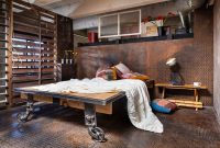 Vintage Industrial: Retro-Chic Bedroom Design Inspiration