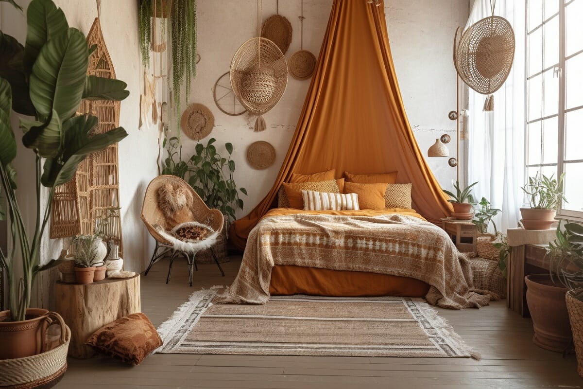 Boho Luxe: Bohemian-Inspired Bedroom Decor with a Touch of Luxury