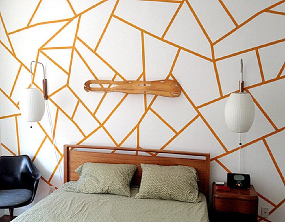Bold Geometric Patterns for a Modern Bedroom Look