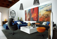 Artsy Abode: Creative Living Room Design Ideas for Artists