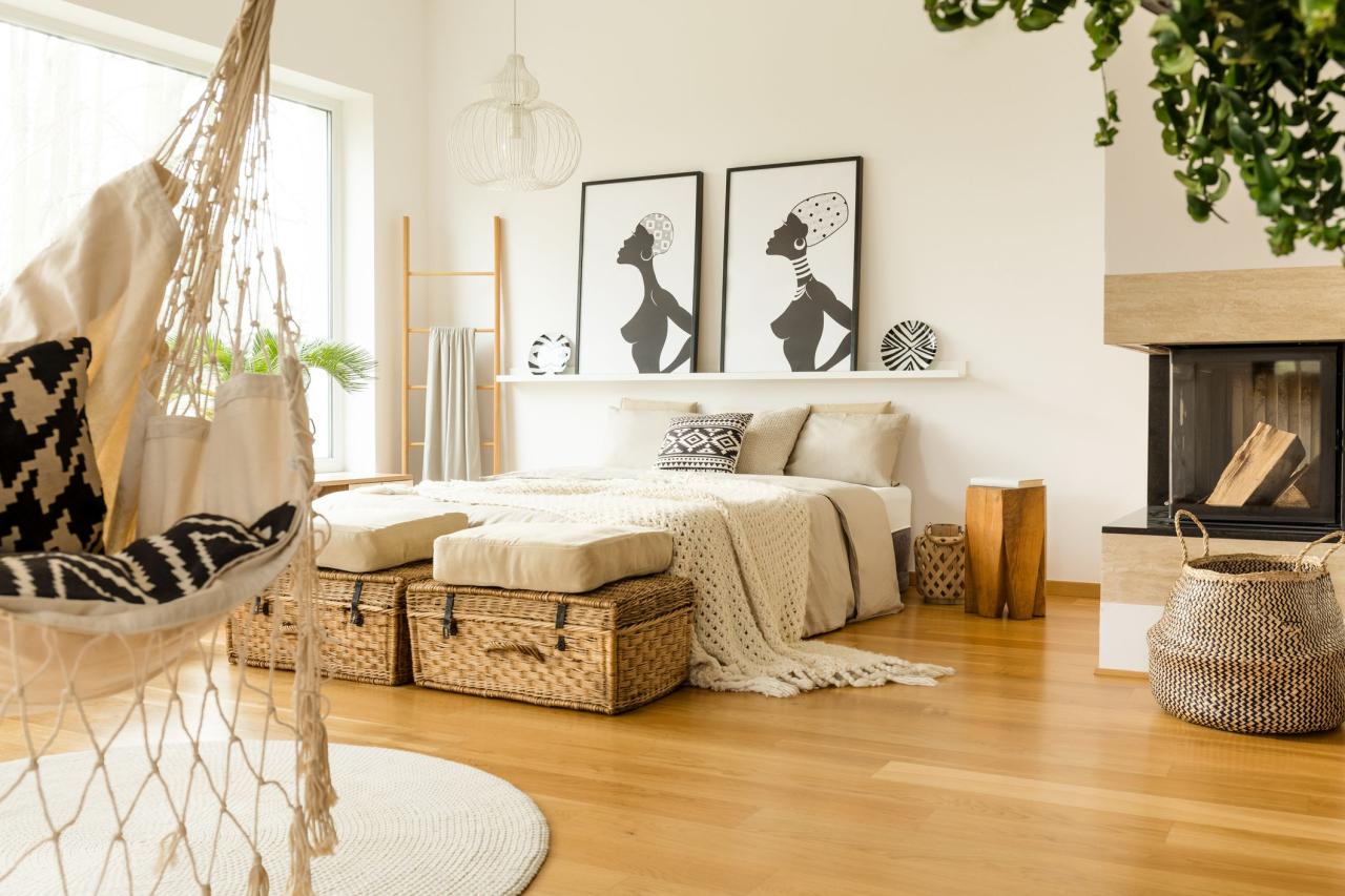Modern Bohemian Retreat: Free-Spirited Bedroom Design