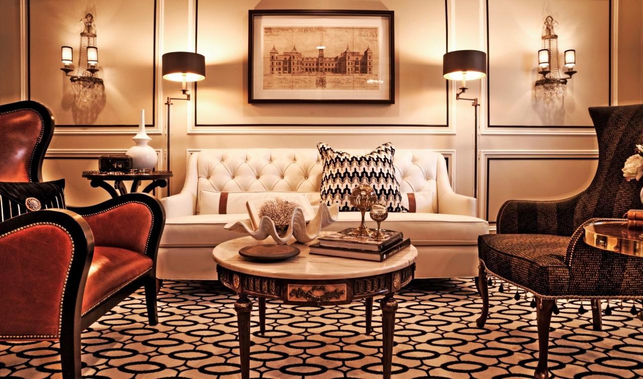 Art Deco Revival: Roaring Twenties Inspired Living Room Design Ideas