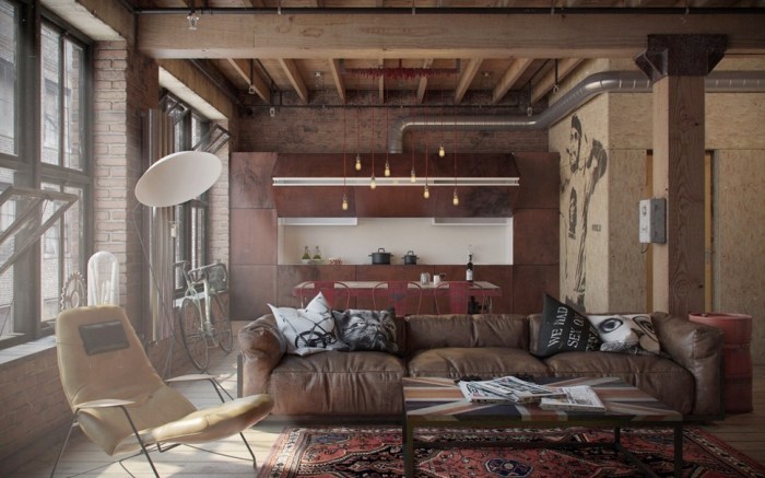Vintage Industrial: Old-World Charm with Urban Flair