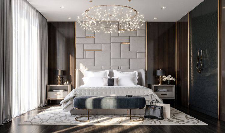 Modern Glamour: Luxe and Stylish Bedroom Design