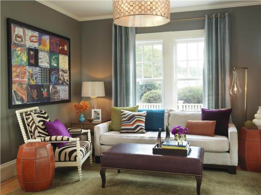 Eclectic Charm: Mix-and-Match Style in Living Room Design Ideas