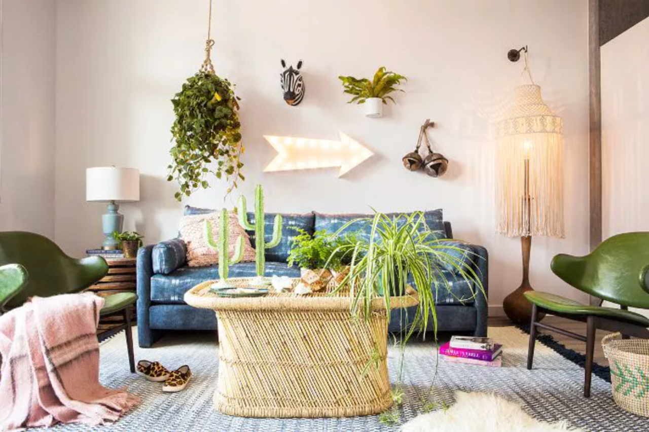 Urban Bohemian: Eclectic and Boho-Inspired Living Room Design Ideas