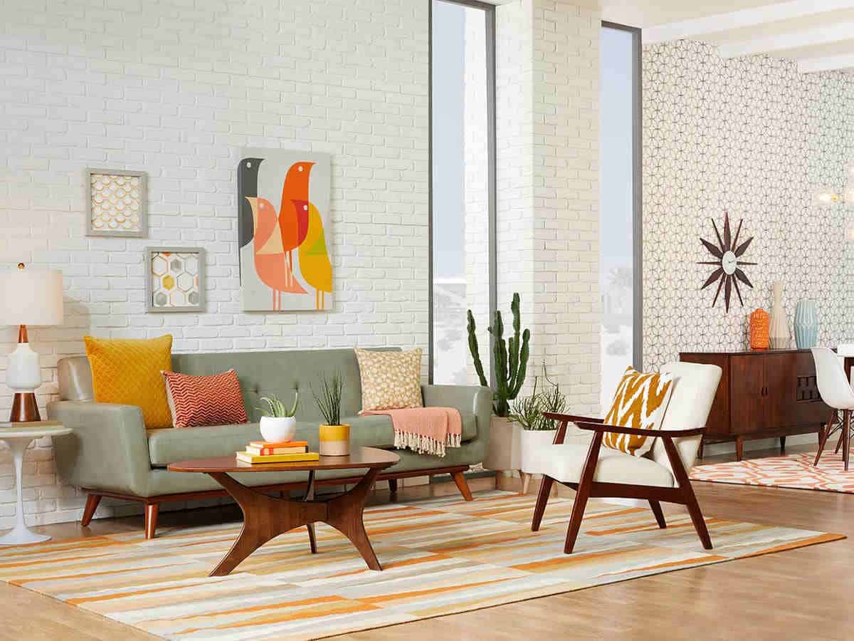 Mid Century Modern Living Room Set