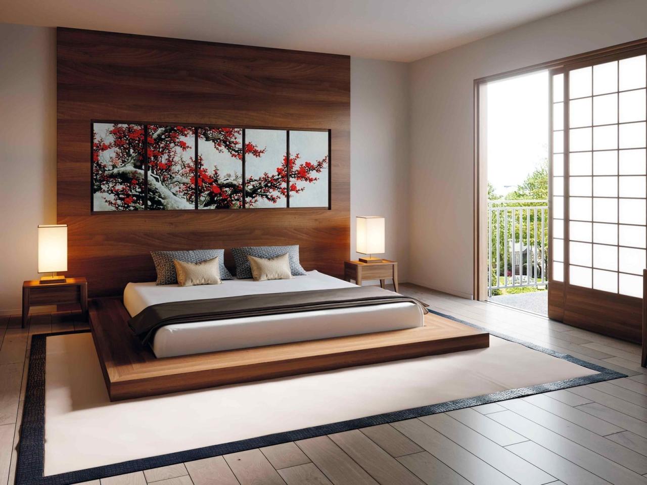 Bedroom modern japanese style beautiful interior luxury most zen mock designing rendering peaceful 3d bedrooms house decoration decor าน อง