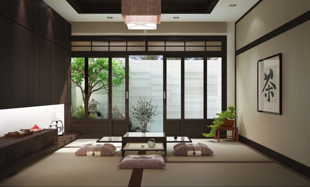 Zen einrichtungsstil japanische wohnzimmer archzine shui feng ambiance einrichtung japanischer originelle naturels schlafzimmer ambiente pour raumgestaltung fenêtres asiatisches möbel artificiel