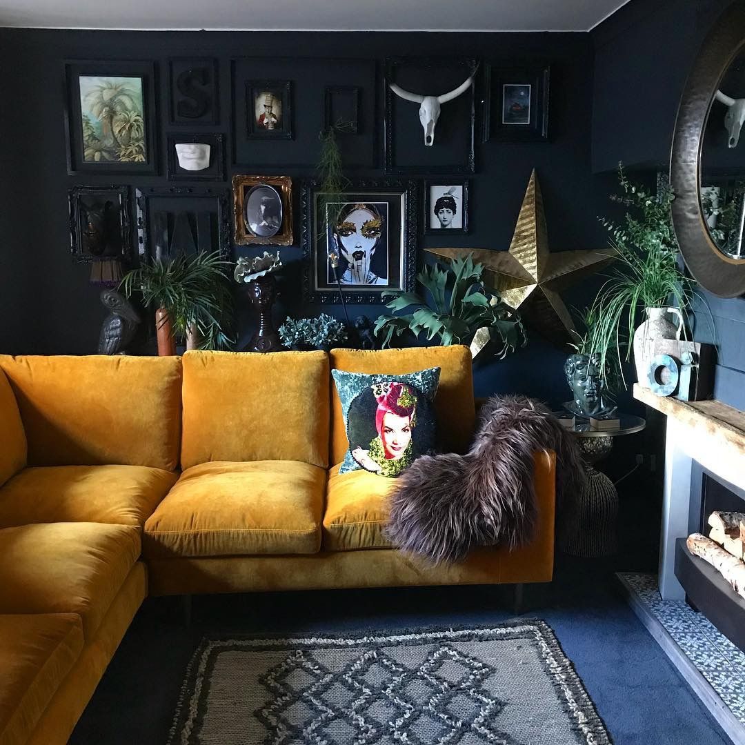 Moody Living Room Ideas