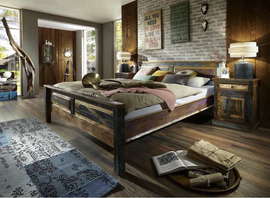 Vintage Industrial: Retro-Chic Bedroom Design Concepts