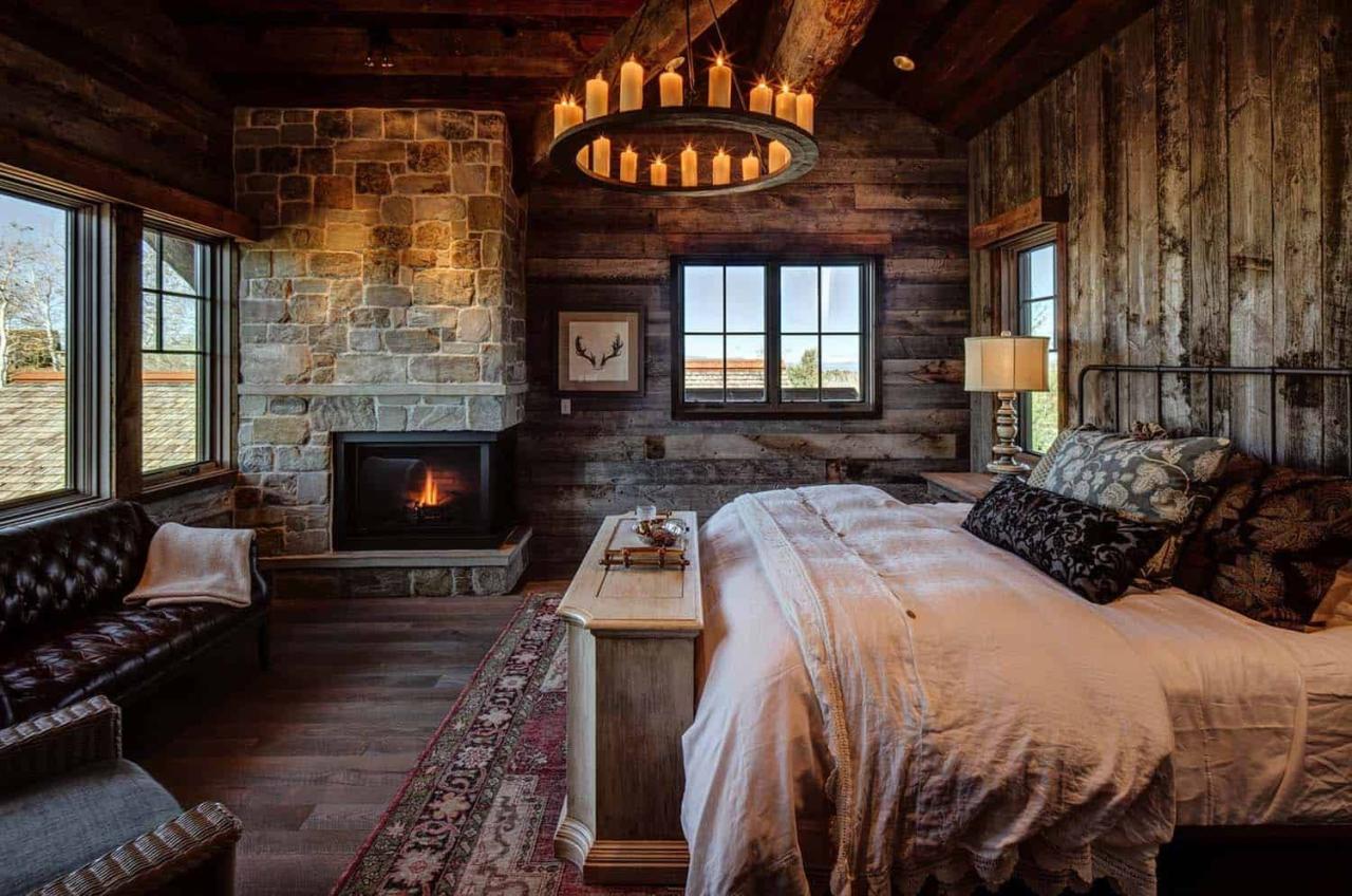 Rustic Romance: Cozy Cabin-Inspired Bedroom Decor