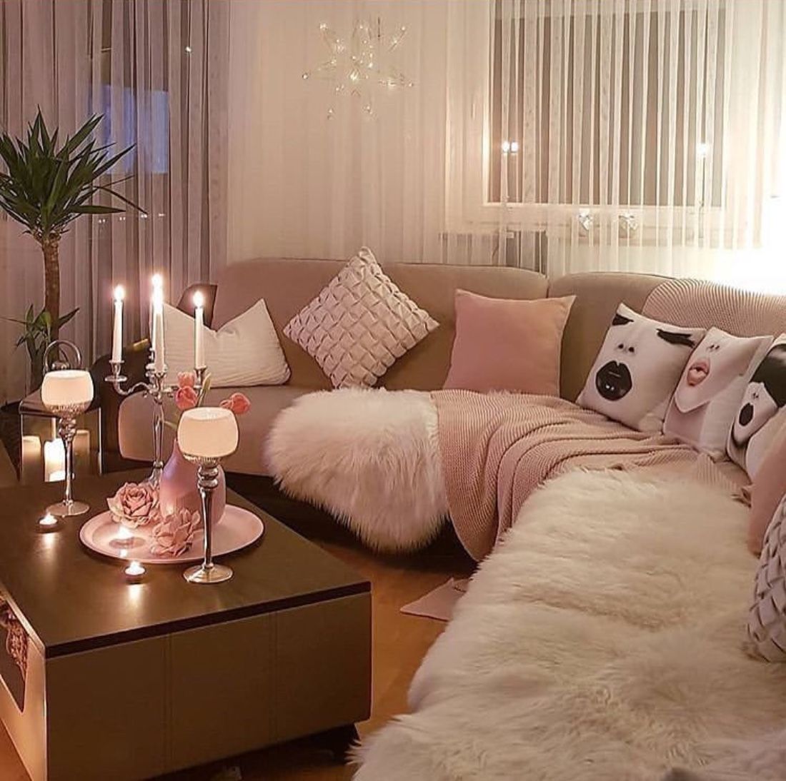 Girly Living Room Ideas