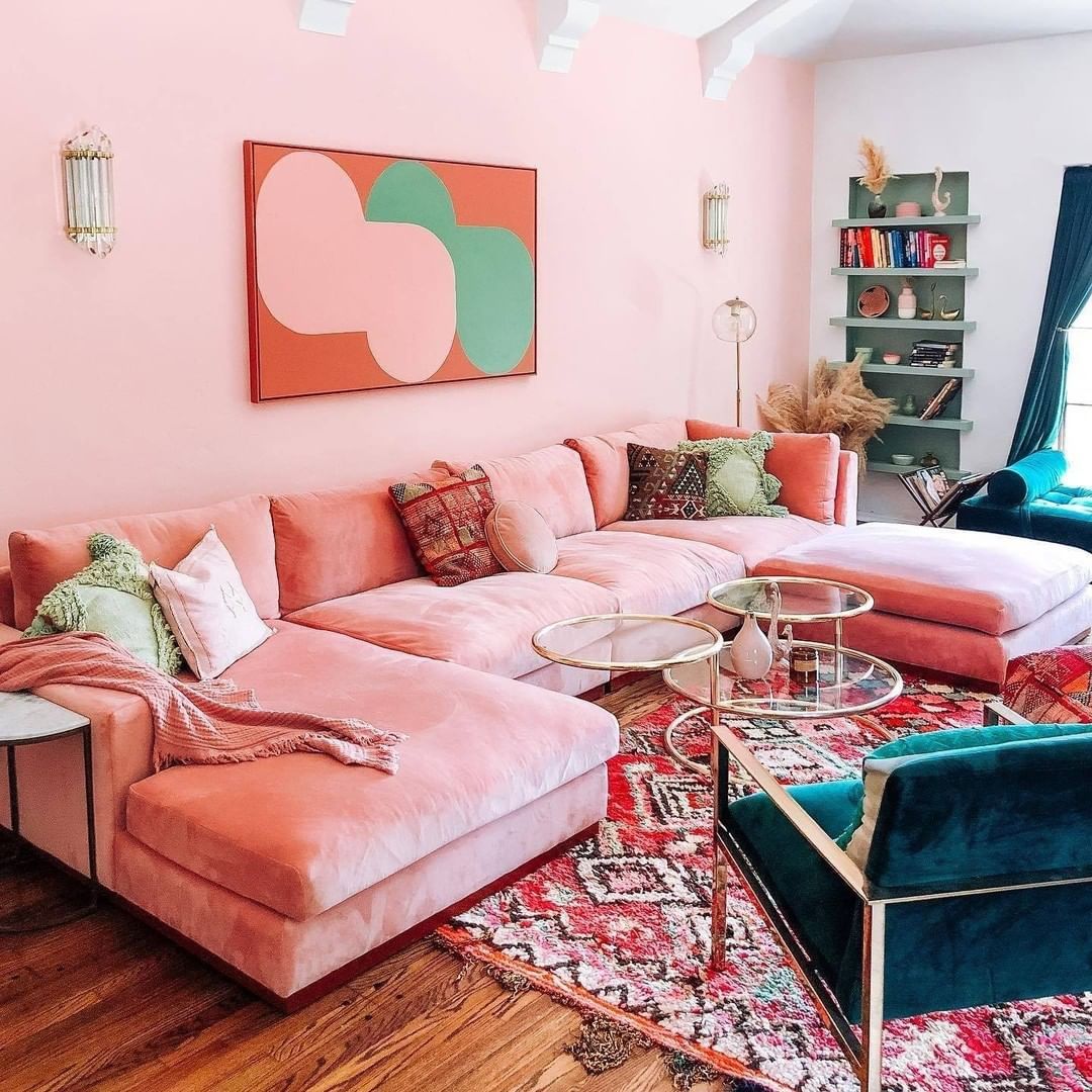 Pink Sofa Living Room Ideas