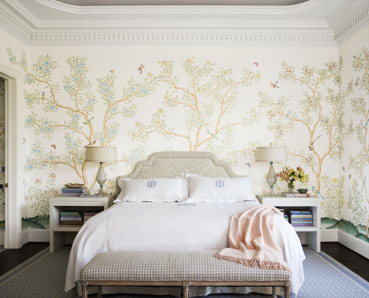 Bedroom wallpaper stunning creative decor