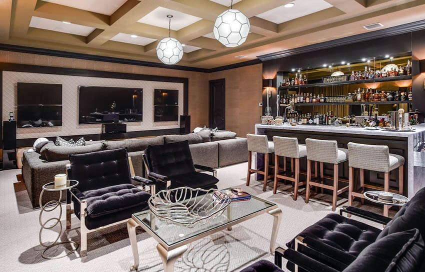 Bar Design For Living Room