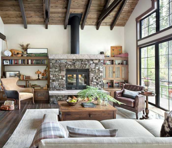 Modern Rustic: Contemporary Comfort with Natural Flair