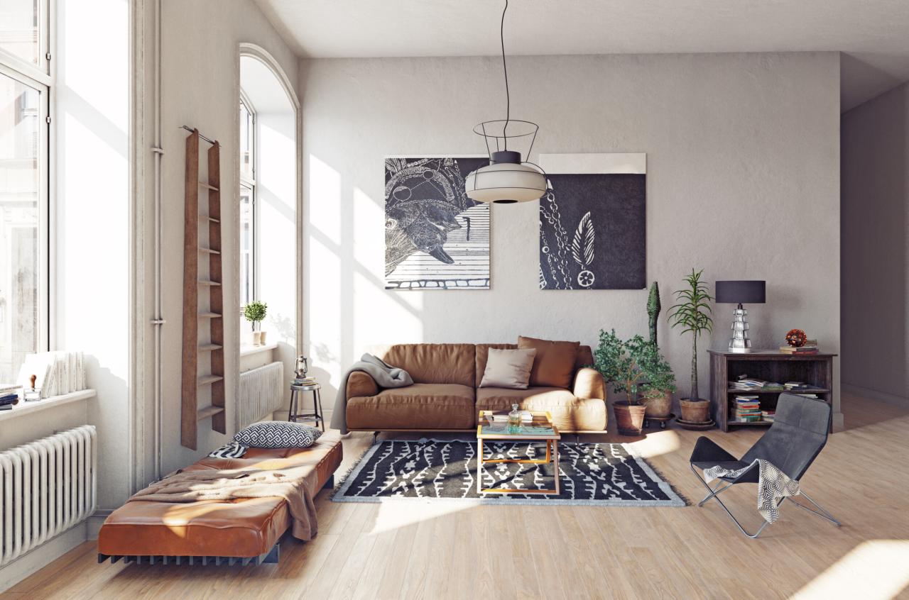 Urban Sanctuary: Modern City Living Room Design Ideas