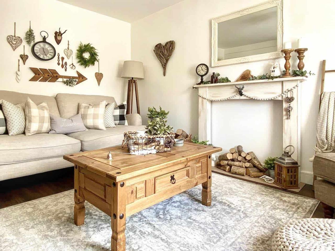 Farmhouse Living Room Design Ideas for a Cozy Country Retreat